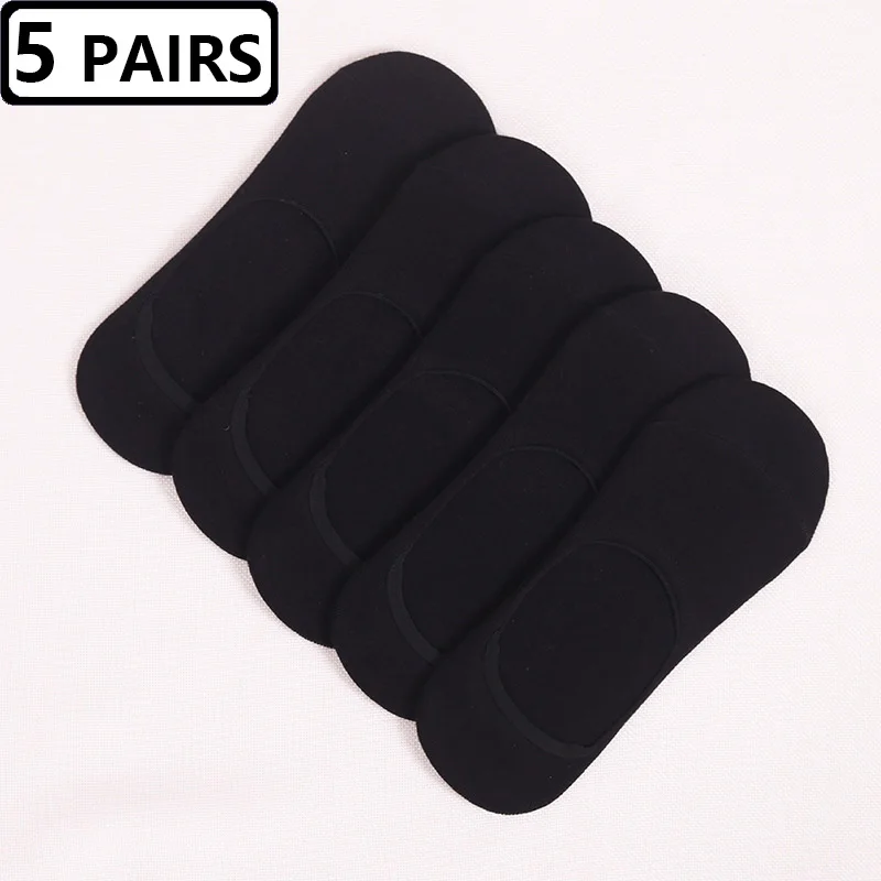 5 pairs black