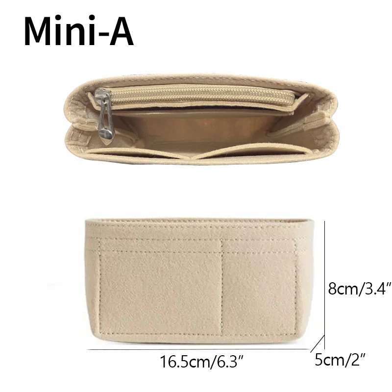 Beige- Zipper