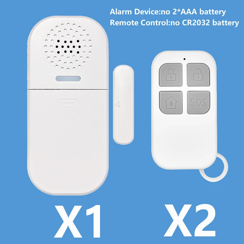 1 Door 2 Remote