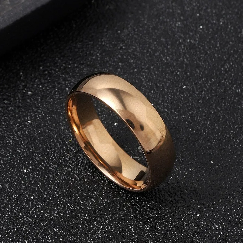 6MM Rose Gold