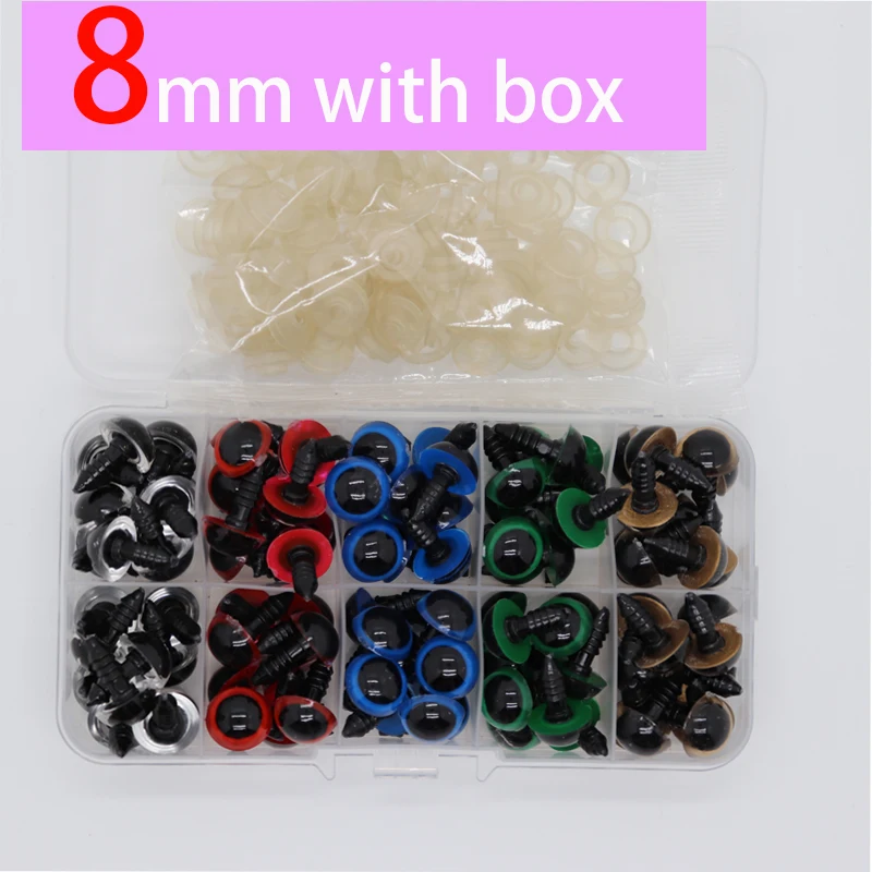 color-8mm 100pcs