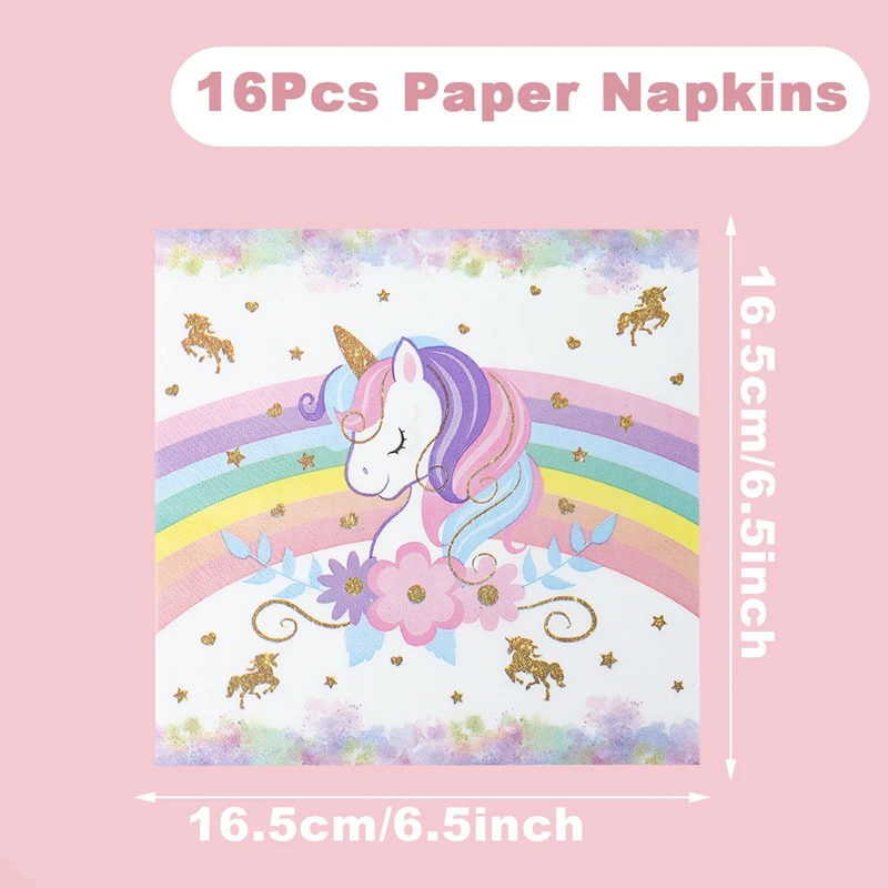 16pcs napkins