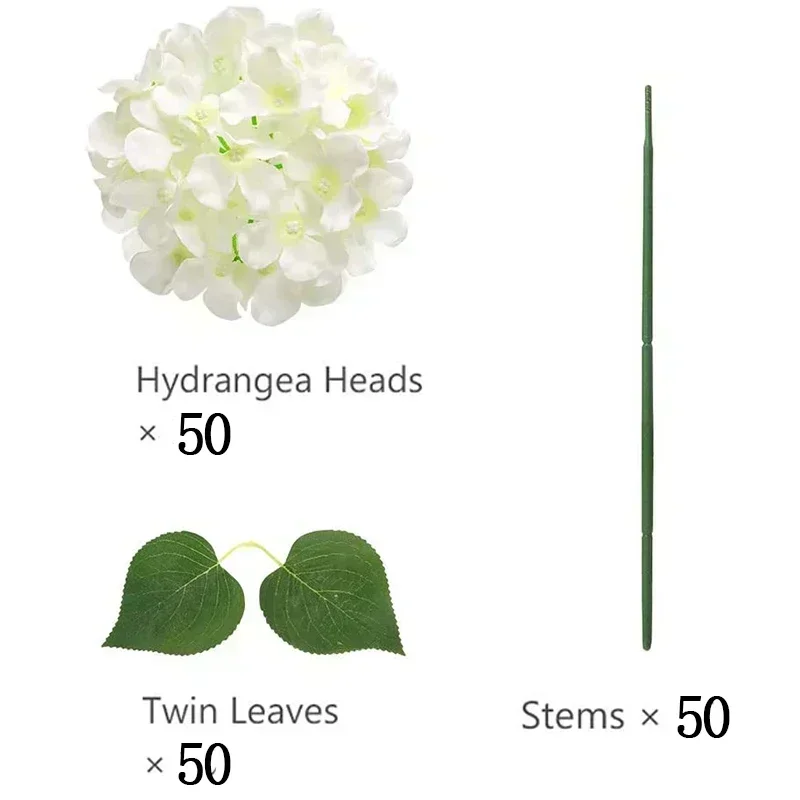 Off White Leaves