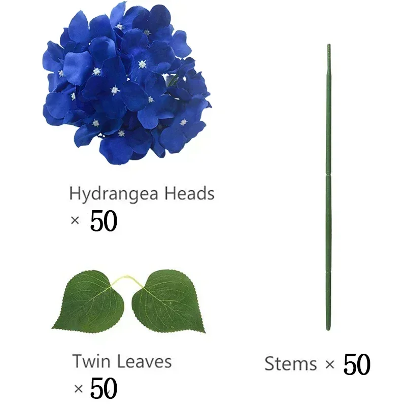 Dark Blue Leaves