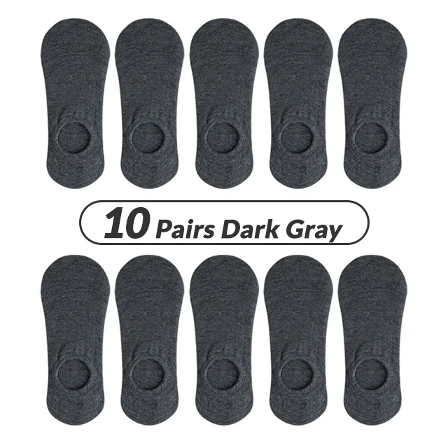 10 Pairs Drak grey