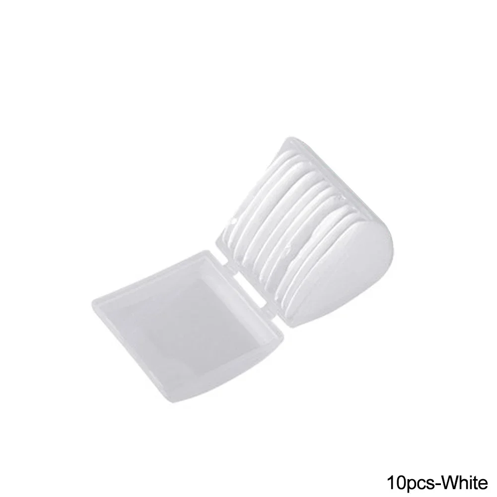 10Pcs White