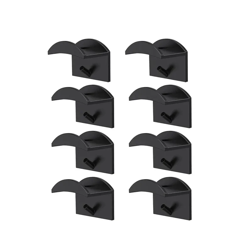 Black 8Pcs