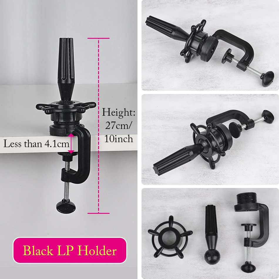 Black LP Holder