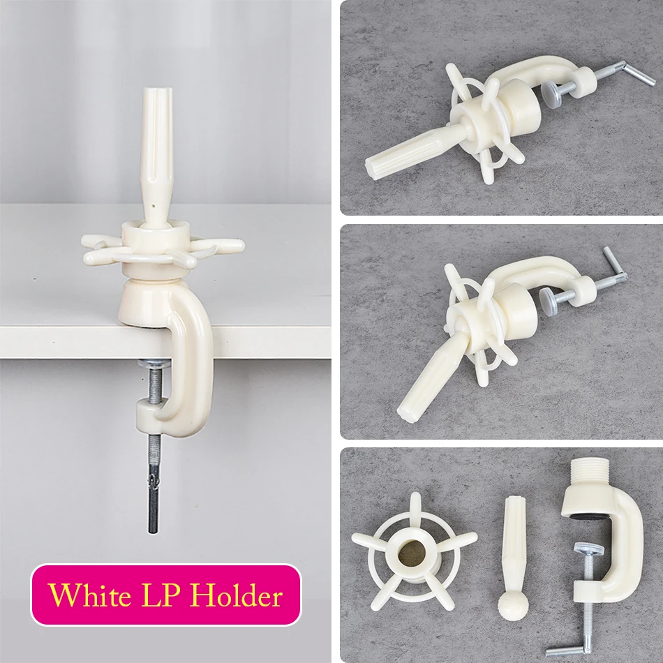 White LP Holder