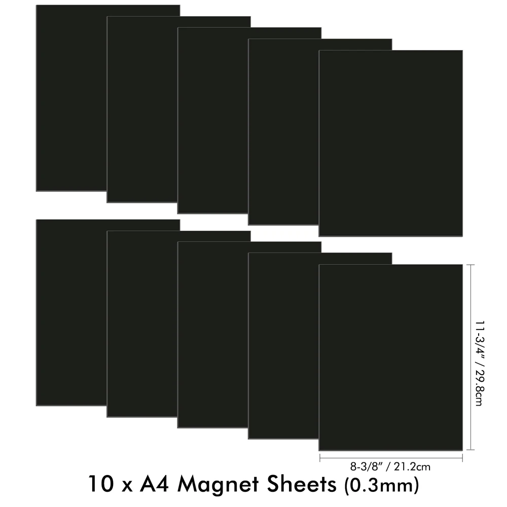 10xA4 Magnet Sheet
