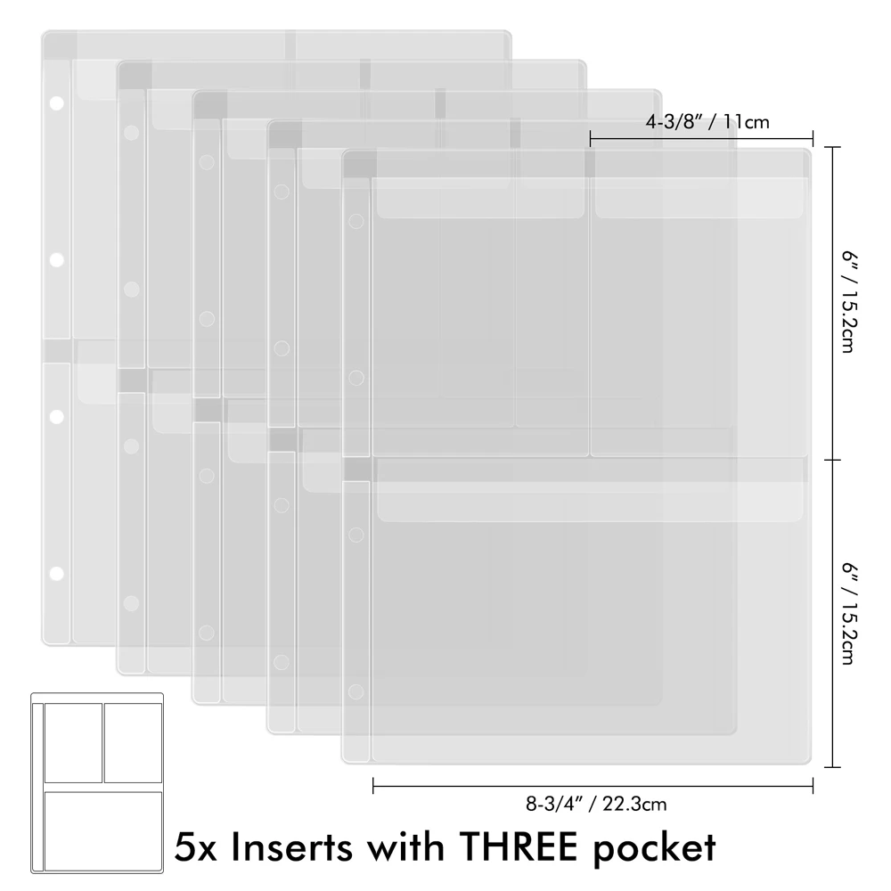 5x with THREE Pocket