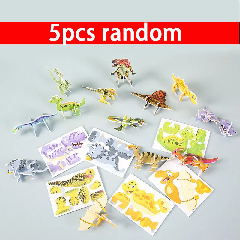 5pcs dinosaur