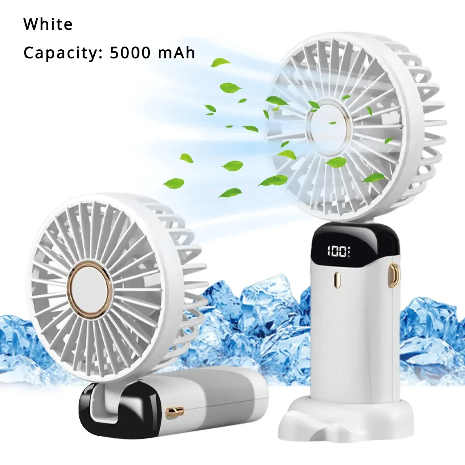 White 5000mAH