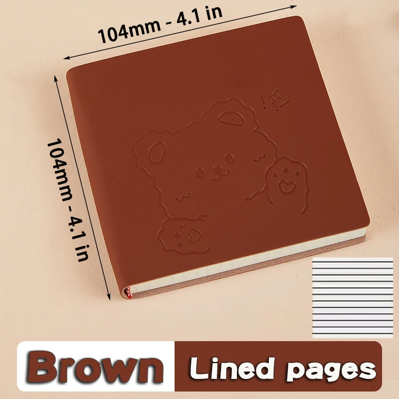 Brown Lined