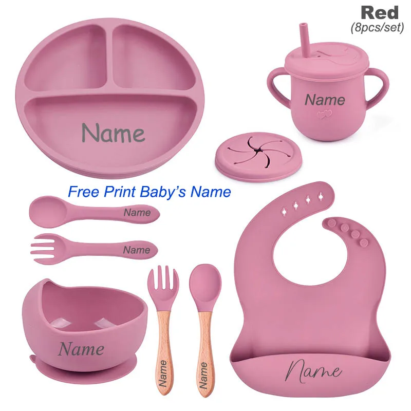 Red 8 Pcs