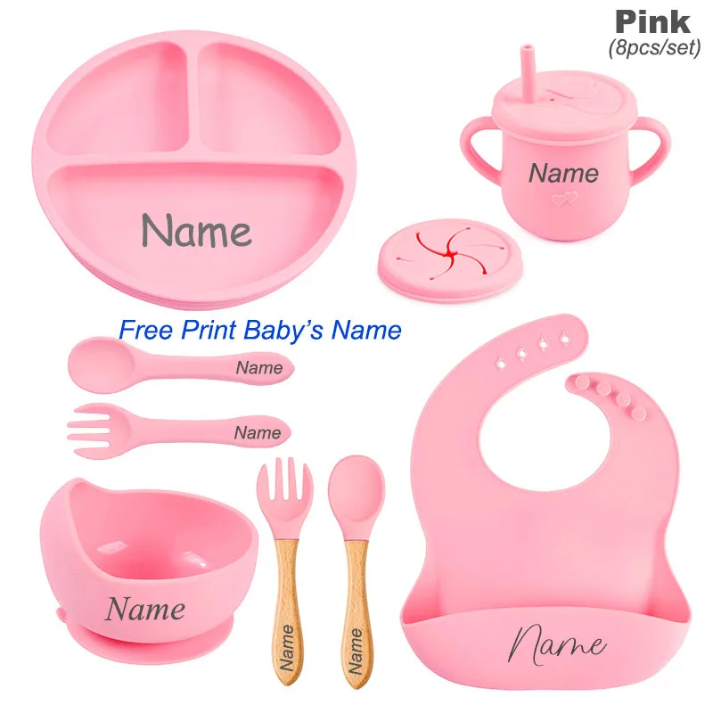 Pink 8 Pcs