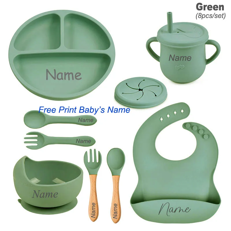 Green 8 Pcs