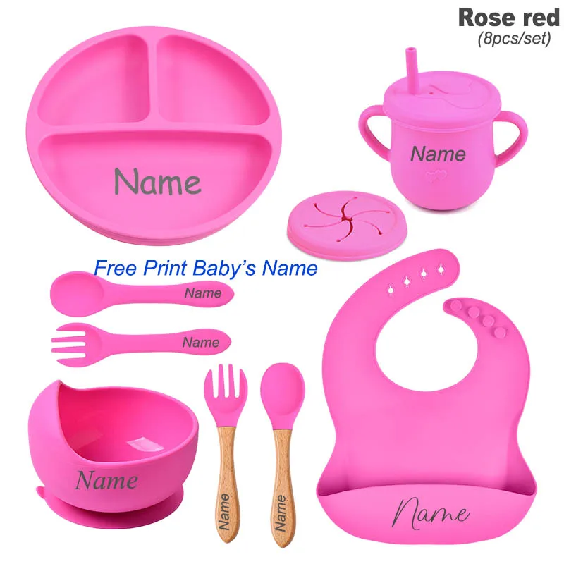Rose red 8 Pcs
