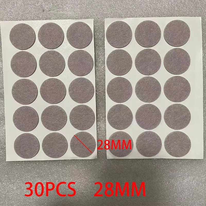 30PCS Beige circular