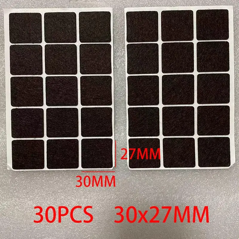 30PCS black block