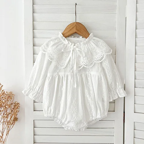 A6093 white Romper