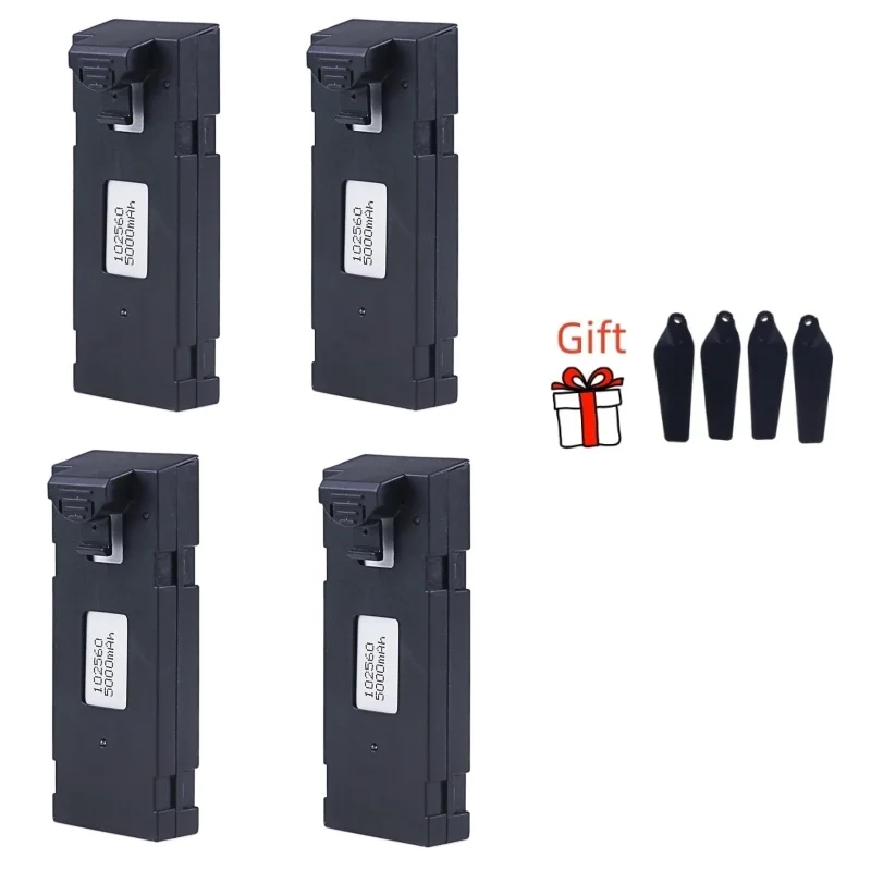4PCS E88 5000MAH