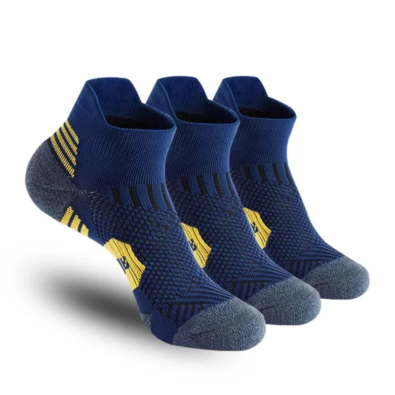 3 Pairs navy blue