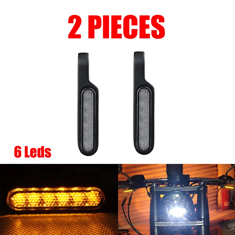 6Leds Black Yellow