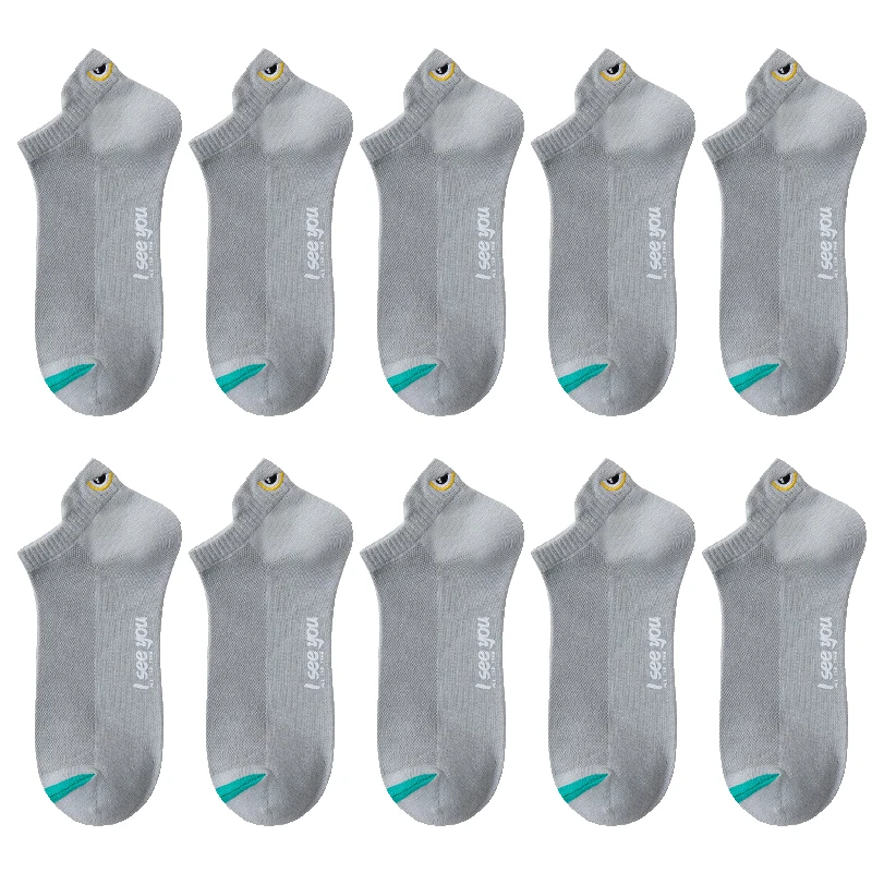 10 Pairs Light Gray