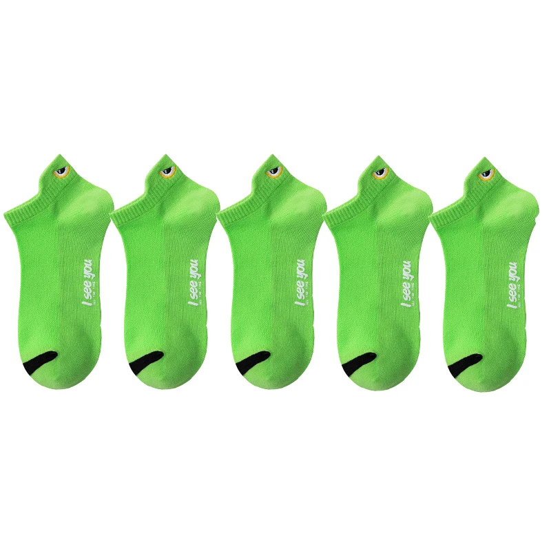5 Pairs Green