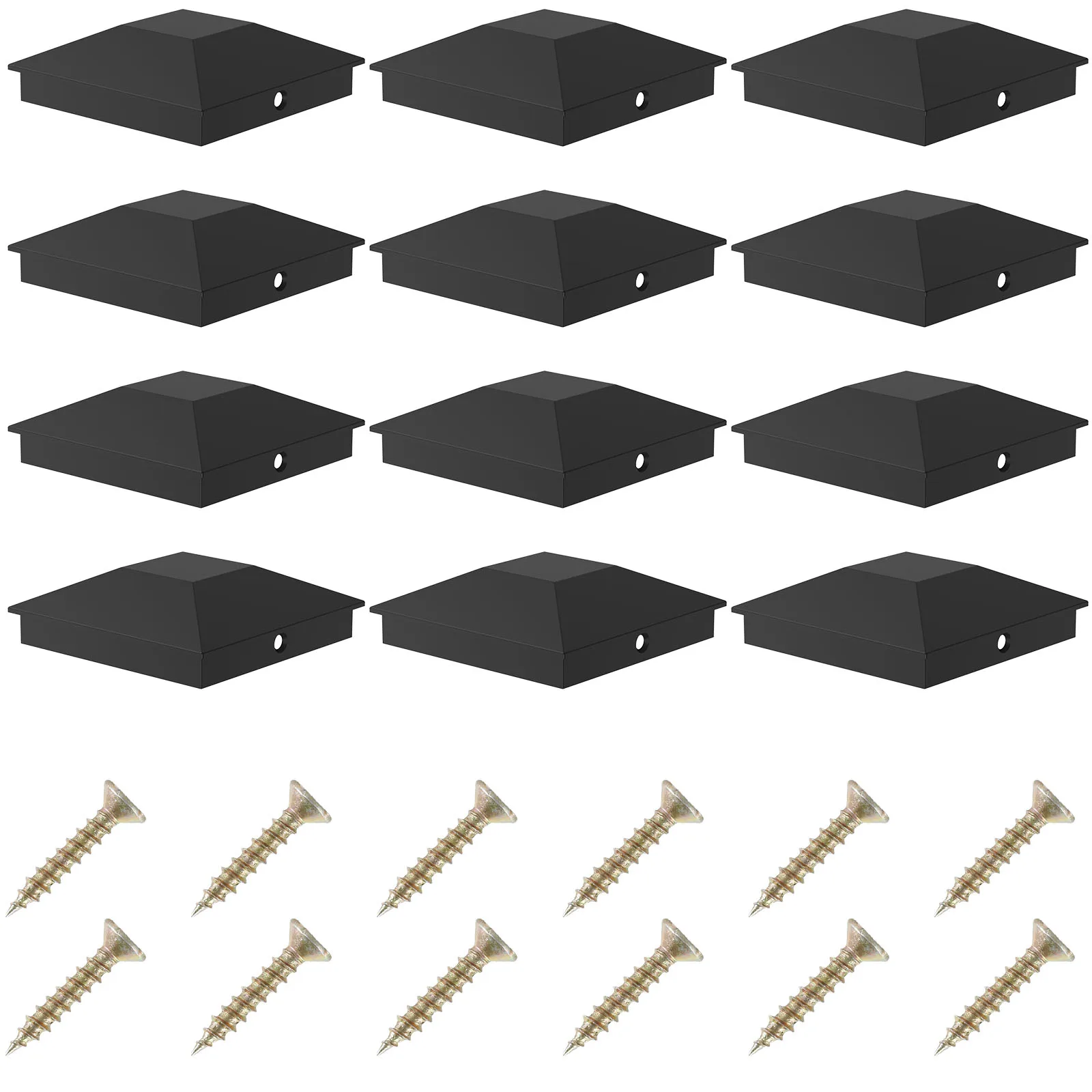 black 12pcs