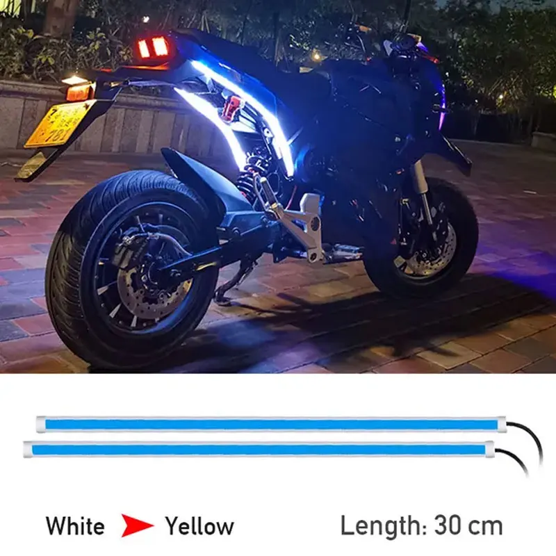 30cm White Yellow
