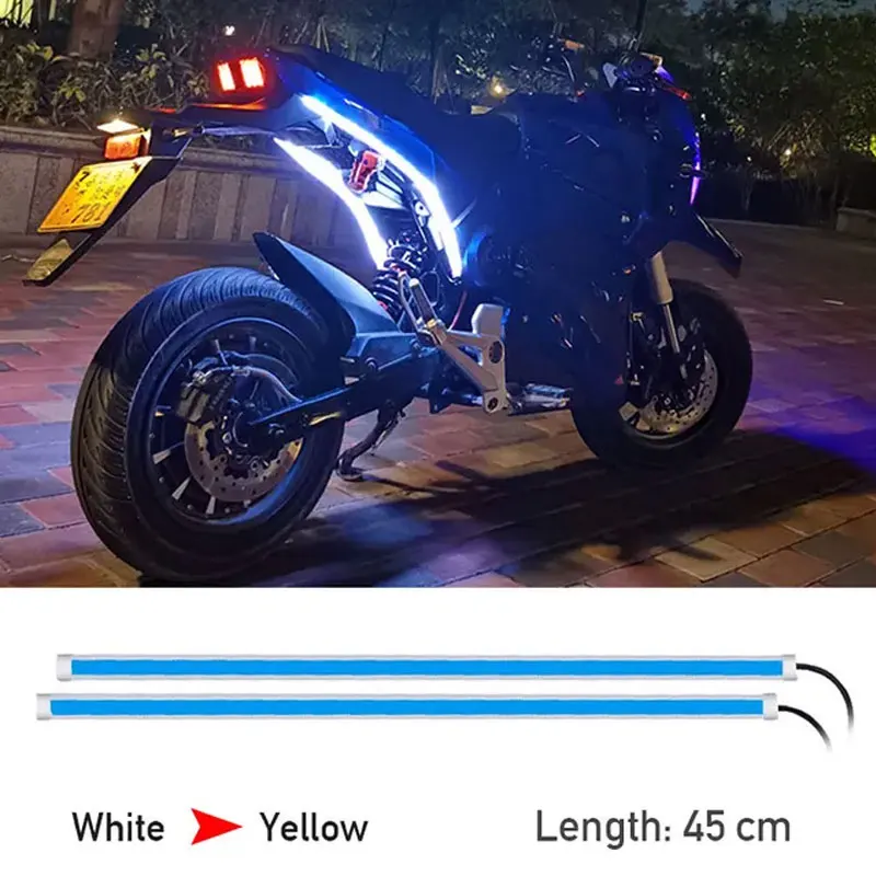 45cm White Yellow