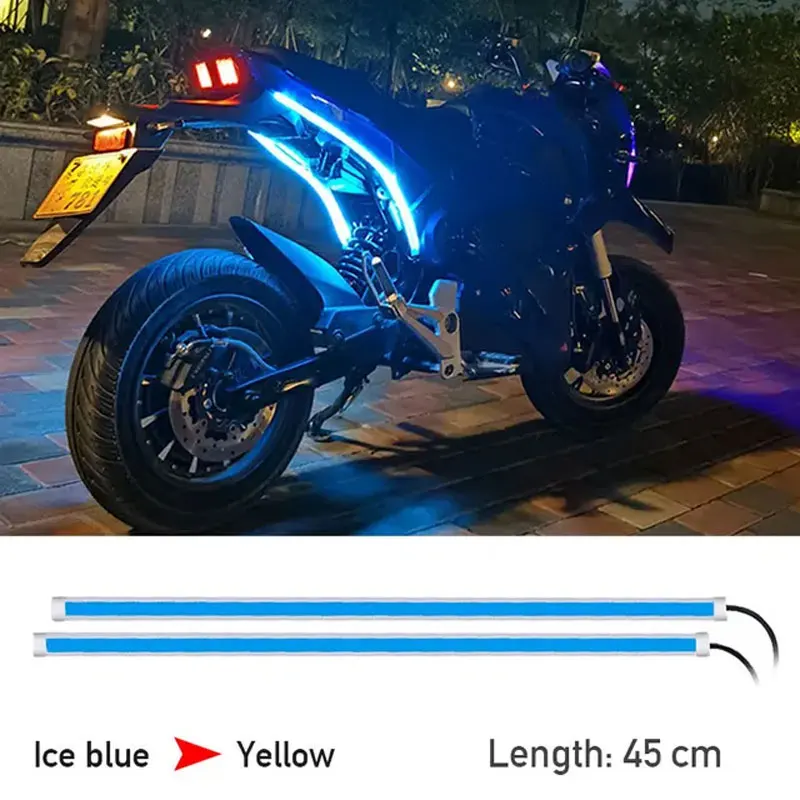 45cm Ice Blue Yellow