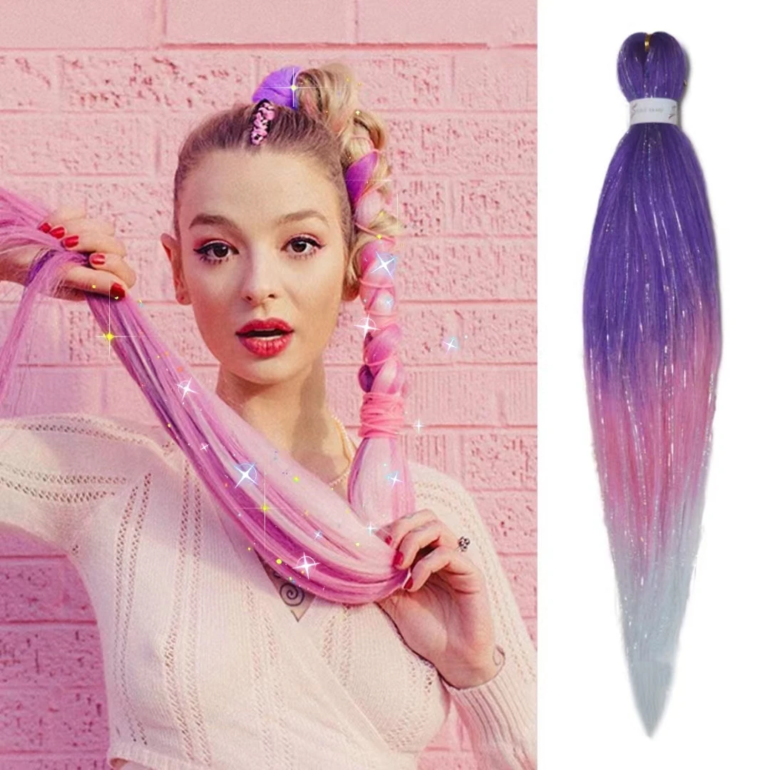 Purple-Pink-White