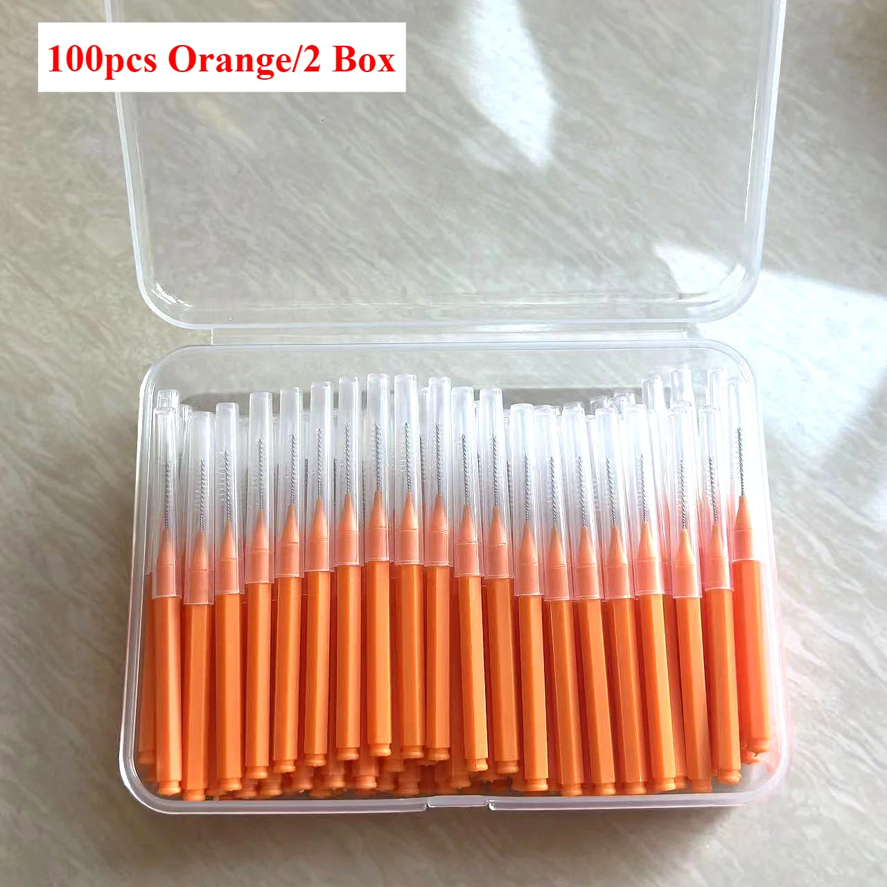 100pcs Orange 2 Box