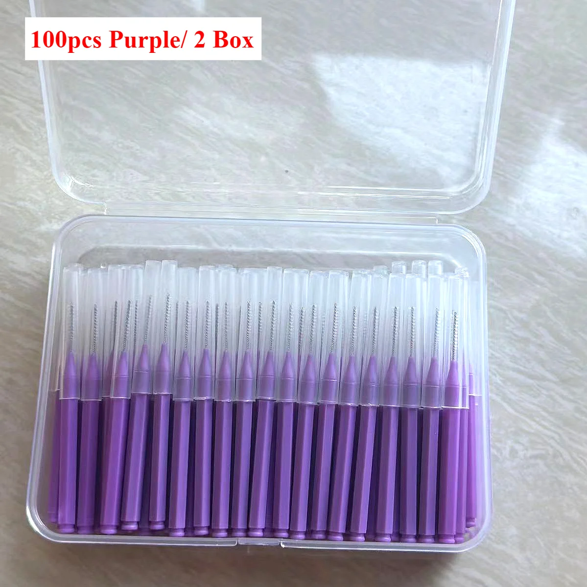100pcs Purple 2 Box