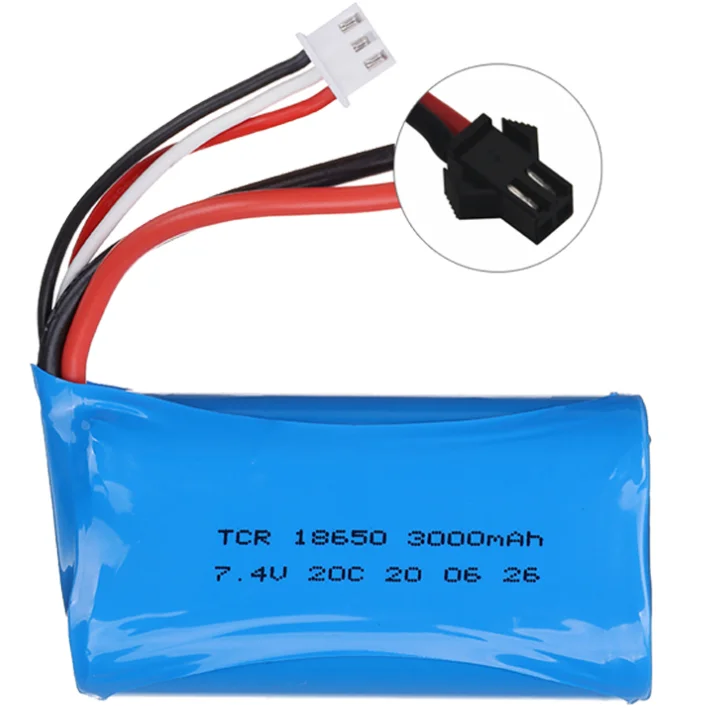 1pcs 3000mah SM