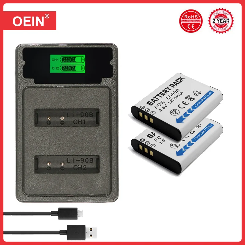 Charger And 2battery