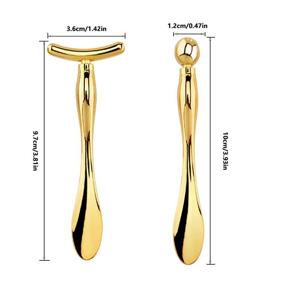 2pcs gold