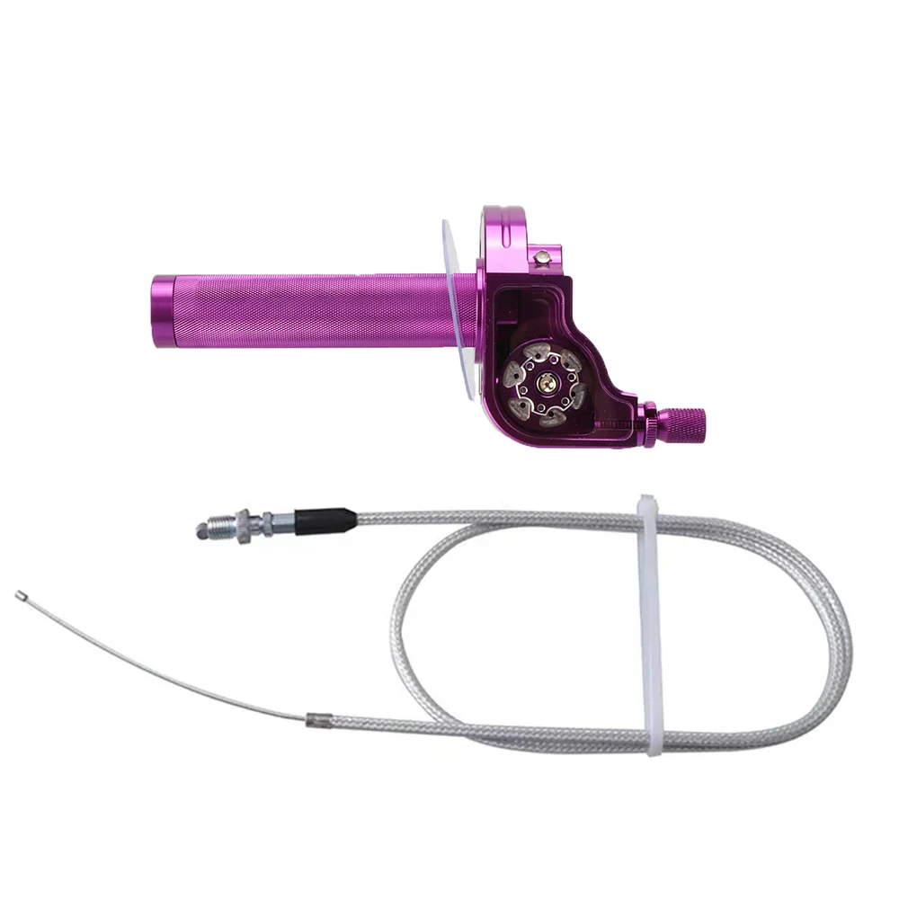 a purple