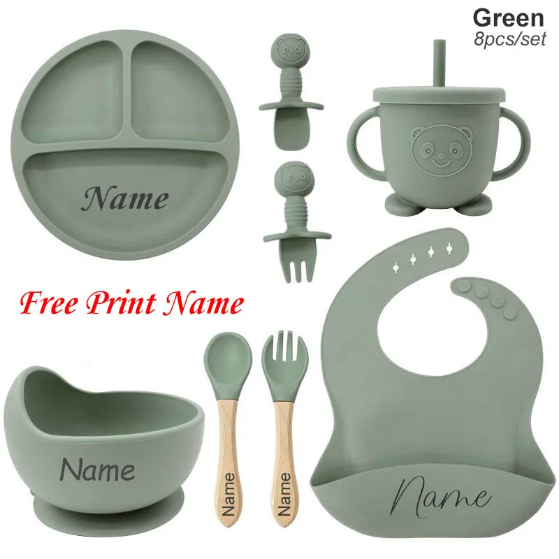 Green 8 Pcs