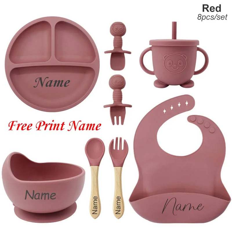 Red 8 Pcs