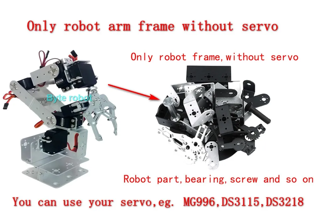 U beam robot frame