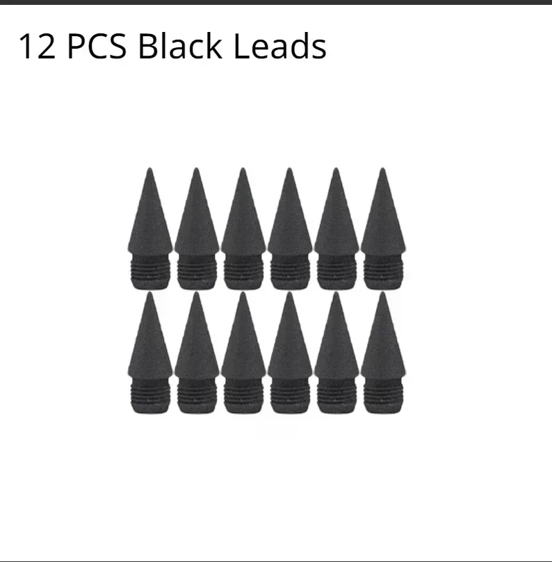 12 PCS Black Leads