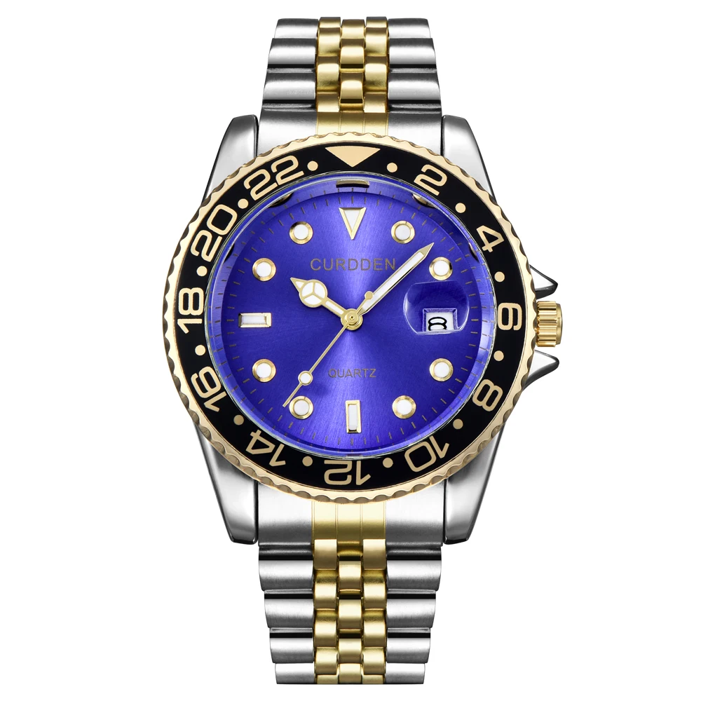 silver gold blue