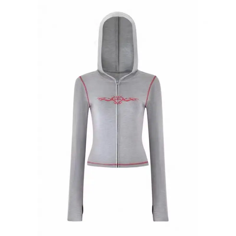 greyred  top