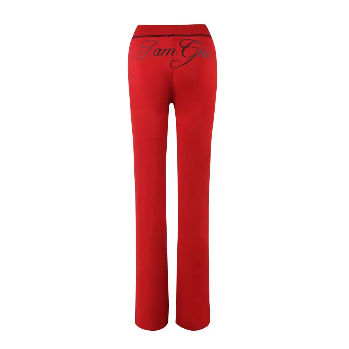 red  pants