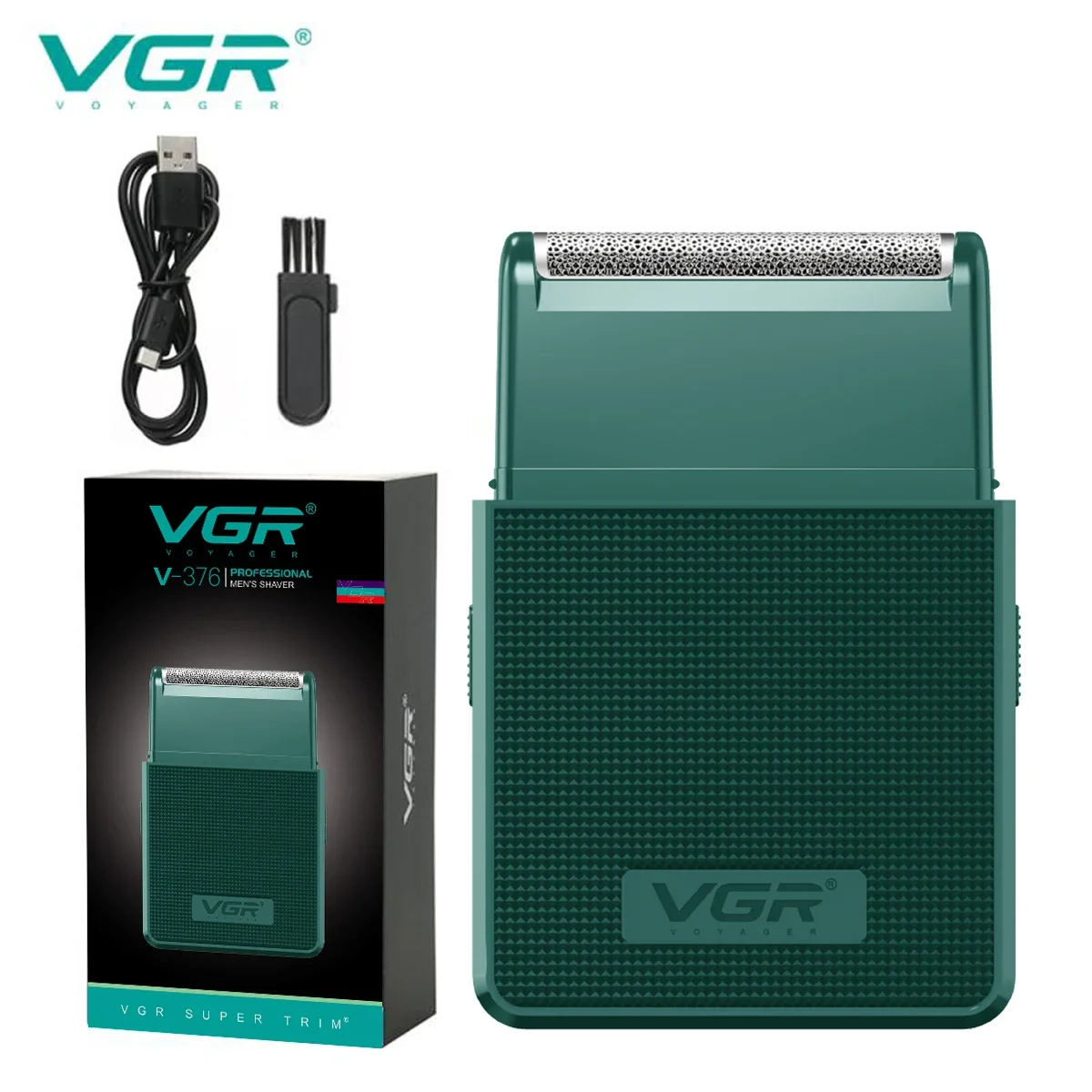 green with box