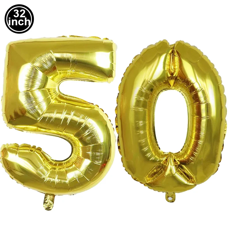 50th ballon